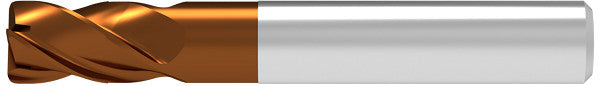 Ceratizit HCR.SA.4,0.30°.Z4.R0,5.HA.L8 DPX62U MonsterMill - Finish Milling Cutter With Corner Radius - 5360334005 (0765931)