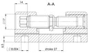 CERATIZIT ZSGMINI.ZS.OSB.70.80 C3 70 L-80 System 3R MacroHP CENTRIC VICE MODIFIED 9200050896 (0682388)