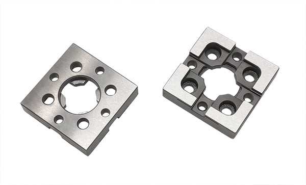 System 3R Set Of Eight Low Cost Macro Standard Pallet - unplated 54X54X12.5mm 3R-651.7E-XS (0659651)