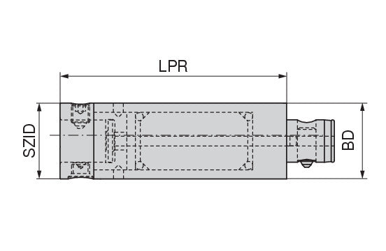 Ceratizit EXTENSION ABS 63-V190-HMD HyPower Damping Element 8421819096 (0660797)