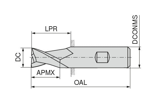 Ceratizit 3A0322-07000.0120.R03..HB.B270 CoreLine Mini Milling Cutter N 5066407000 (0724324)