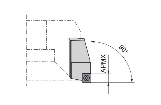 Ceratizit 7818055/KA Cassette For Inserts 70950337 (0712844)