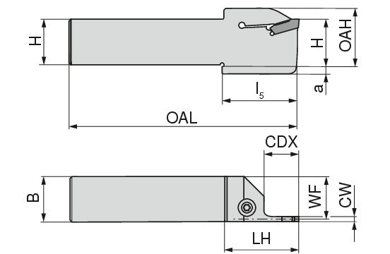 Ceratizit E20L0013S2-2020K-S-GX16 CoreLine Radial Monoholder 7084322001 (0724914)