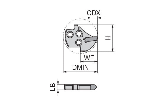 Ceratizit MSS-I32N-TC16-3 ModularClamp Threading Module For Internal Threads 70887432 (0711182)