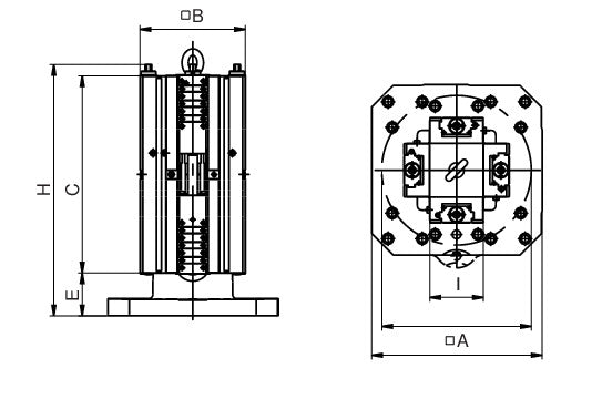 Ceratizit AST.4.4.DSG-4.460X400X400 Cruciform Tombstone 8090655500 (0660707)