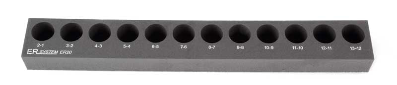 Rego-Fix ZWT / 8 Metric Collet Set Tray 0712.10800 (0681410)