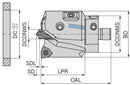 Ceratizit DRILL HEAD KUB CENTRON 60 MM DIA. KOMET Centron - Drill Head Ø 20-64 Mm 1086060000 (0757196)