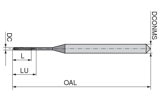 Ceratizit NC100.00,82.+0,004/-0,000.B.~DIN8093-2 CoreLine Machine reamers, 8093-2B 4043000820 (0767547)
