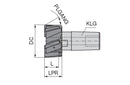 Ceratizit D050.0000M H8 ASG05 Rapid Set Head 4080700002 (0759011)