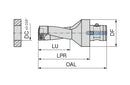 Ceratizit KUB Quatron ABS50/W8313/0.562/1.181 R KOMET - Indexable Insert Drill 1587914395 (0759298)