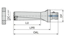 Ceratizit KUB Quatron ABS80/W8332/61,9/186/R KOMET - Indexable Insert Drill 1588061998 (0758962)