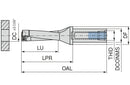 Ceratizit KUB Quatron 1.00x3.25/W8323/0.906/2.835R KOMET - Indexable Insert Drill 1588023000 (0759901)