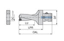 Ceratizit KUB Trigon ABS50/W2910/0.593/1.260 R KOMET - Indexable Insert Drill 1589215195 (0730683)