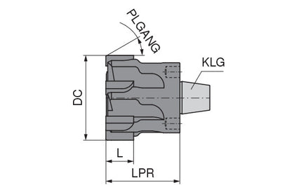 Ceratizit Reamax TS DST-D32H7-ASG3000 Exchangeable Reaming Heads 4054432000 (0753593)