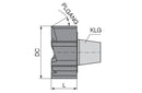 Ceratizit RM.13,00.E9.20°.KLG1 CWC10 KOMET REAMAX - Replaceable Reaming Heads 4053800010 (0752766)