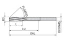 Ceratizit N.16,00.H7.B.DIN212 Machine reamers, 212-B 40150160 (0749969)