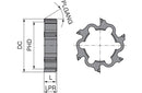 Ceratizit D075.6000M H7 ASG0106 Cutting Ring 4082200004 (0765622)