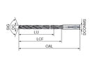 Ceratizit 1B1116-02200.h7.16XD.135.R02.HA.B440 WTX High Performance Deep Hole Drills 11016022 (0762325)