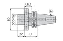 Ceratizit ISO7388-1.AD/B40.QA.40.50 Shell Mill Adapter 8040714079 (0744325)