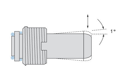 Ceratizit COOLANT TUBE FOR 1-CHANNEL MQL SYSTEMS Coolant Transfer Kit For MMS Channel System 8433206300 (0755774)
