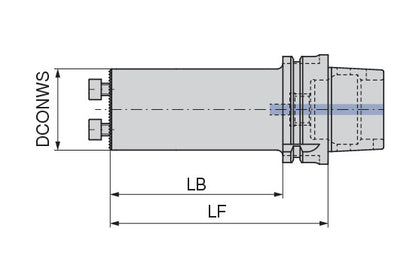 Ceratizit WK25.ISO12164-3.HSK-T40.GH.25.90 8419302539 (0735514)
