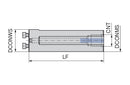 Ceratizit WK32.GH.32.218 MaxiChange - Base holders for the exchangeable head system - cylindrical 8419403299 (0735524)