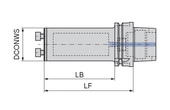 Ceratizit WK25.ISO12164-3.HSK-T63.GH-S.25.150 8419502537 (0735528)