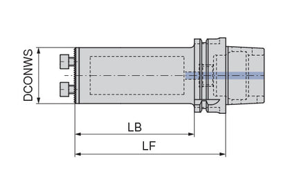 Ceratizit WK25.ISO12164-3.HSK-T63.GH-S.25.150 8419502537 (0735528)