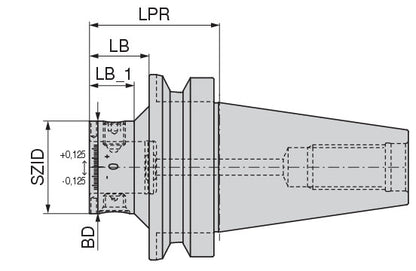 Ceratizit ABS50 BT401500 AD/B Ecc.Adj.Device JIS HyPower - Eccentric Adjuster - 8420504097 (0753471)