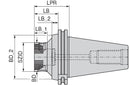 Ceratizit Taper Shank ABS50-ISO40-TSD-DIN69871AD/B HyPower Torsional Vibration Damper 8420704097 (0753474)