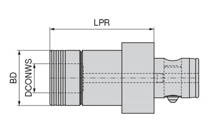 Ceratizit TAPPING CHUCK ABS 32-GWF19-IK HyPower Quick Change With Length Compensation 8422501989 (0755875)