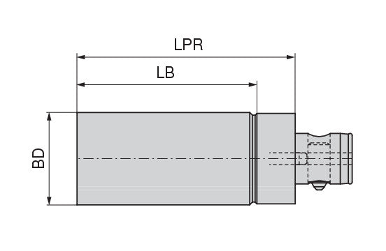 Ceratizit SEMI-FINISHED HEAD ABS80-HK HyPower Blank 8423008192 (0756262)
