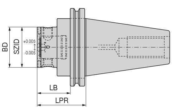Ceratizit ABS 50 CAT 40 EC-AD/B Eccentric Adjuster With Connection 8720402852 (0752283)