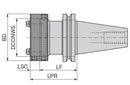 Ceratizit CAT.AD/B40.DAH63 Compensating Holder 8732906352 (0744911)