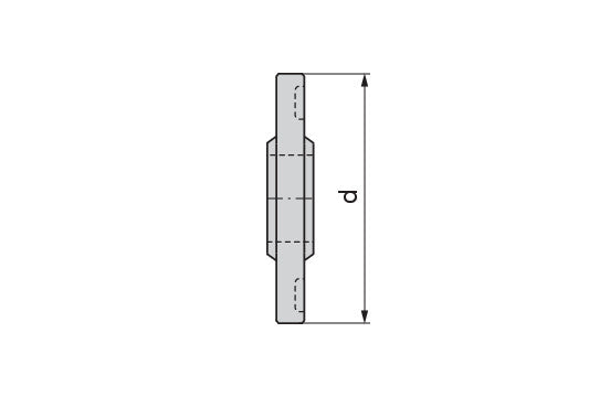 Ceratizit Seal Ring ABS 25-E9 H-PU 93 Shore Sealing 8495030400 (0755945)