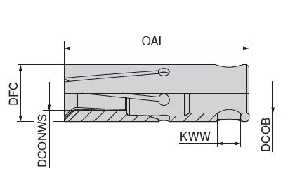 Ceratizit CS.S16.04,760.R Clamping Sleeve 8104904760 (0744349)