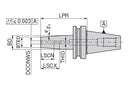 Ceratizit TG.ISO7388-2.AD/B40.SA.4,5°8.90 Shrink Fit Adapters 4.5° 8040210869 (0744159)