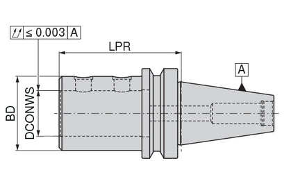 Ceratizit ISO7388-2.AD/B50.WBH.20.85 Indexable Insert Drill Adapter MAS-BT 8274812068 (0744815)