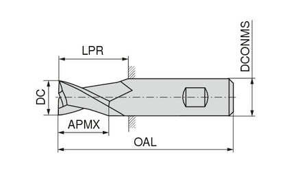 Ceratizit 3A0314-06000.0240.R03..HB.B270 End Mill 50614061 (0774717)