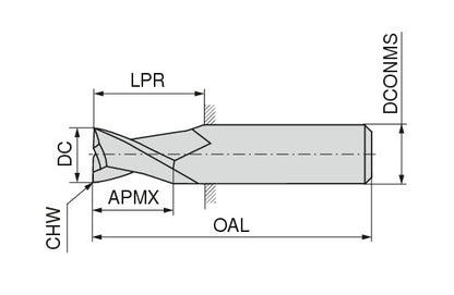 Ceratizit 3A0264-01200.0040.R02..HA.B270 End Mill 50594012 (0774402)