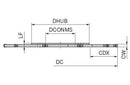 Ceratizit ASLOT.125.R.10.32.DC-SX2 CoreLine Side And Face Milling Cutter Slot-SX 5038612502 (0725845)