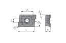 Ceratizit INSERT APKT1605PD-RK10 CoreLine Carbide Milling indexable 5115140803 (0755995)