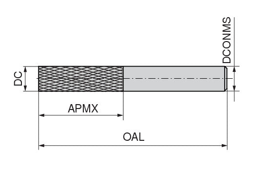Ceratizit W.GFC-F.OSP.KF.10,0.HA.K72 CoreLine Cutters For Plastics 50985100 (0770291)