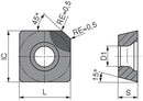 Ceratizit SDHW 1204AETN-010D_A5 CTBS10U CoreLine PcBN Milling indexable Insert 51900300 (0757762)