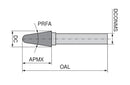 Ceratizit KEL-Z3.FS.3,0.40 Burrs 50923303 (0770057)