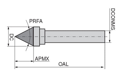 Ceratizit ^KSJ-Z3.FS.6,0 CoreLine Deburring Cutters 50928606 (0770111)