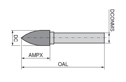Ceratizit ^SPG-Z3.FS.3,0.40 CoreLine Deburring Cutters 50925303 (0770083)