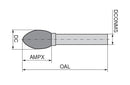 Ceratizit TRE-Z6.FS.6,0.45 Burrs 50929406 (0770118)