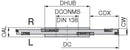 Ceratizit TX.STF.80X27.10.Z4 Slot Milling And Parting Off Cutter 50730090 (0769519)