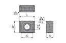 Ceratizit INSERT LNGU090406EN-05BK2715 5115270603 (0756554)